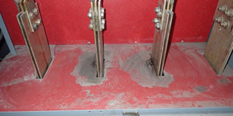 Electrical Cabinet Before Decontamination